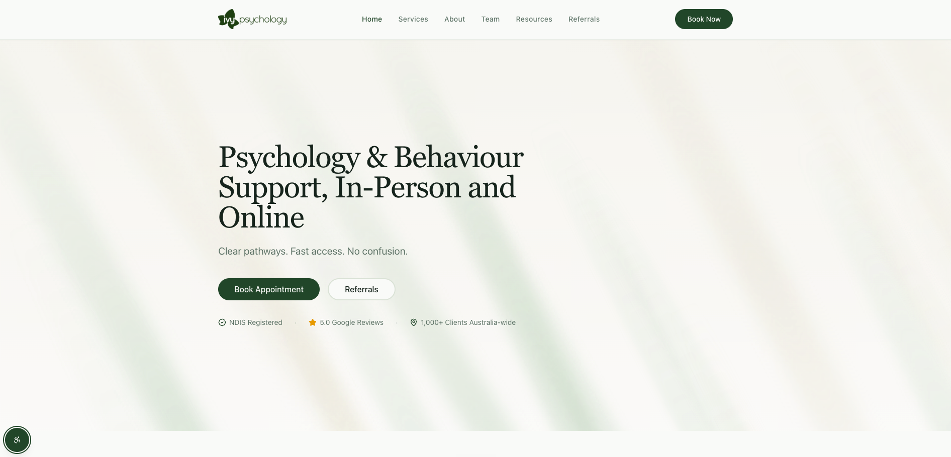 Psychology practice site